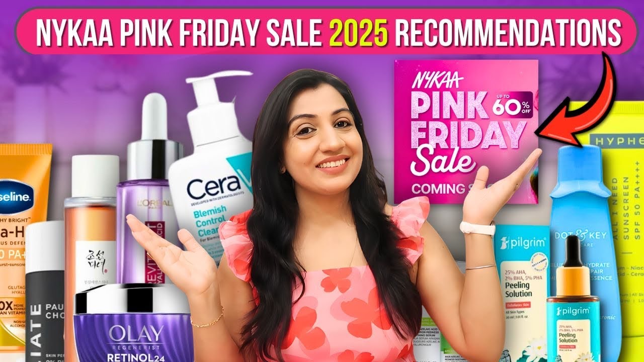Nykaa Pink Friday Sale 2025 | Best Skincare Deals & Top Recommendations & Budget Buys! Meenakshi