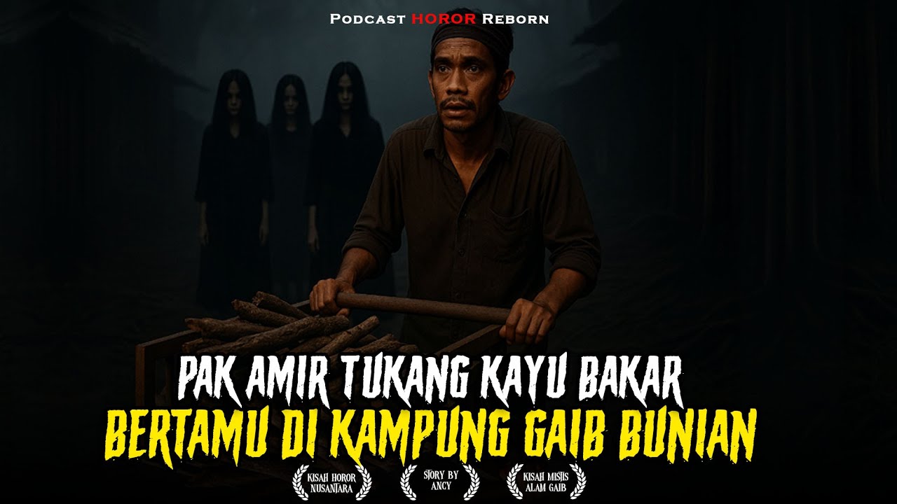 KISAH PAK AMIR TUKANG KAYU BAKAR, 2 HARI BERTAMU DI KAMPUNG GAIB BUNIAN