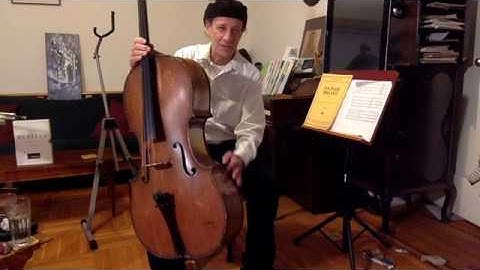 Cello lesson 1