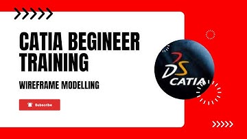 Wireframe Modeling || Generative Shape Design (GSD) || CATIA V5