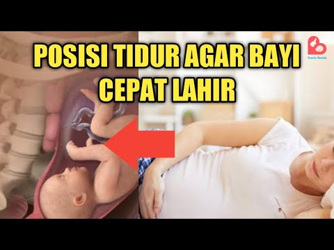 POSISI TIDUR BUMIL AGAR BAYI CEPAT LAHIR