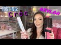 Testing the 'CROC' HAIR STRAIGHTENER/ REVLON INSTYLER!