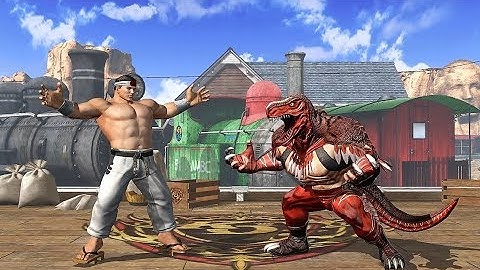 LEVEL 5 Goro Daimon VS King of Dinosaurs KOF XIV BATTLE TUTORIAL The King of Fighters XIV