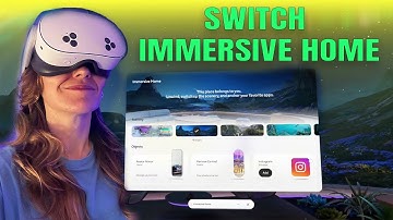 NEW Immersive Home switcher on Meta Quest 3s v81