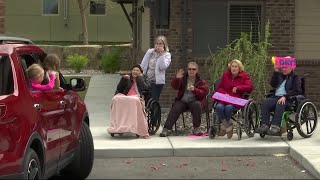 Billings assisted living residents treated to parade for Mother's Day