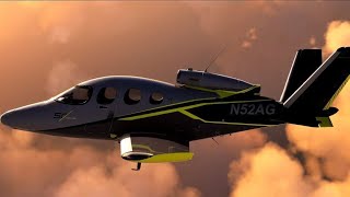 Sunset Flight Over Vegas Strip - Microsoft Flight Simulator 2020