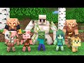 Monster school  baby zombie with his friends fight villains  minecraft animation