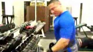 Alternate dumbbell curls 70 x 9