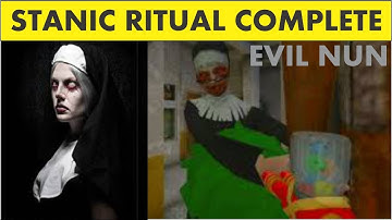 EVIL NUN CHAPTER 3  - SATANIC RITUAL (Complete Walkthrough) | New Update version 1.2.0