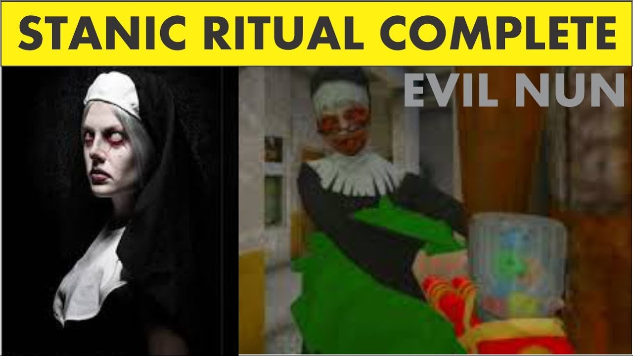 EVIL NUN CHAPTER 3  - SATANIC RITUAL (Complete Walkthrough) | New Update version 1.2.0