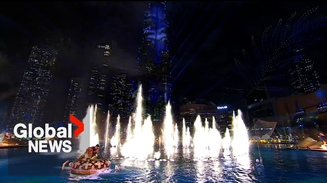 New Year’s 2026 in Dubai: Spectacular Fireworks Pre-Show with Jet Packs and High-Wire Acts over Water