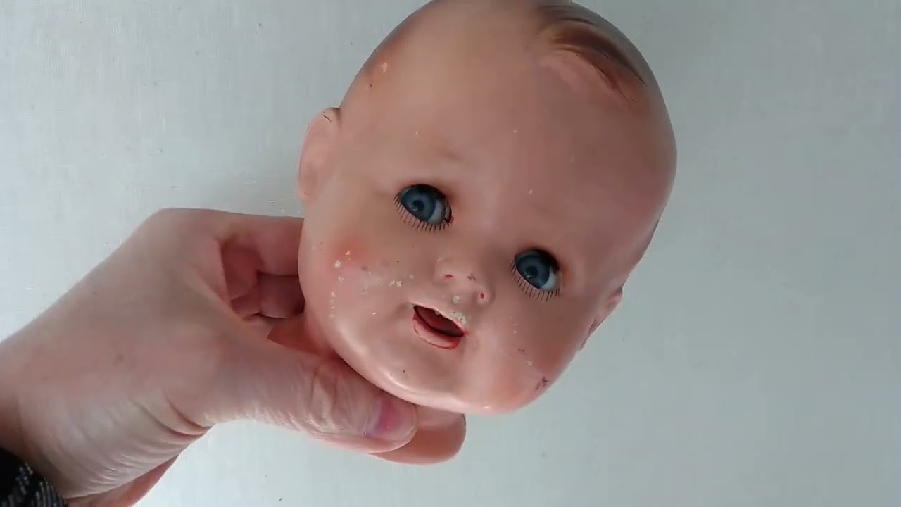 Antique Doll Head Bisque 