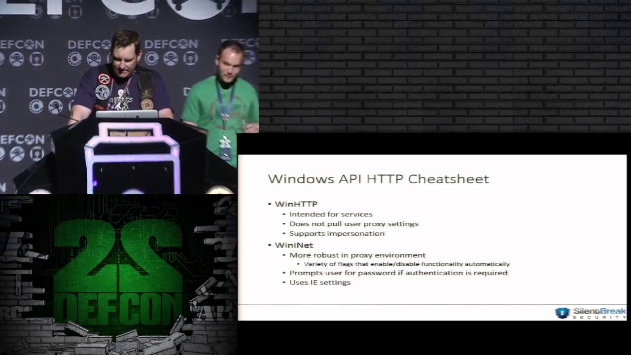 DEF CON 22 Getting Windows to Play with Itself A Hacker's Guide to ...