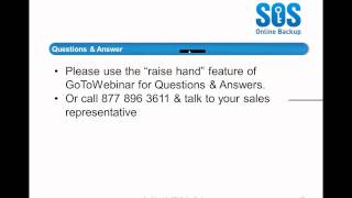 Turbo-charge your revenue stream with Online Backup-5.wmv
