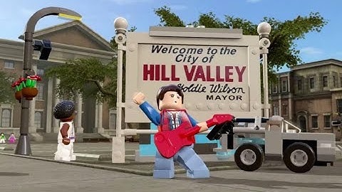 Lego Dimensions -Free Roam Back to the Future Dimension