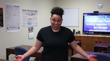 Magnetic Particle Testing with a Yoke