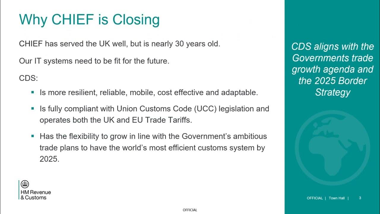 HMRC Town Hall Prepare to Move to CDS guide YouTube