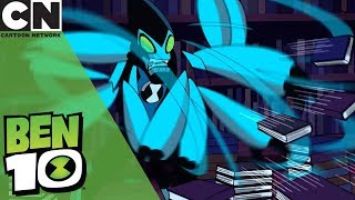 Ben 10 Taking A Book To The Brain Cartoon Network