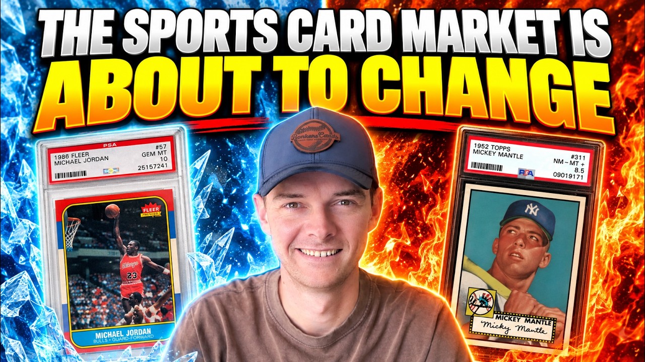The Card Market and the Economy (featured). Photo by Sports Cards Nonsense