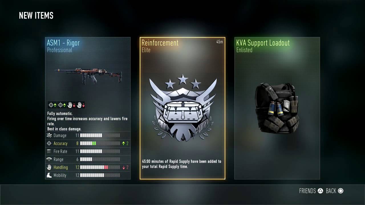 Advanced Warfare Supply drop opening
