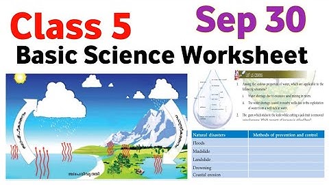 Class 5 Basic Science Worksheet Sep 30/5th std science worksheet 30/09/21/Std 5 Worksheet/Sep 30
