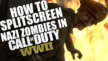Je hra World War 2 Zombies rozdělená pro 4 hráče?