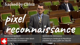 Pixel reconnaissance: 18 Canadians MPs attacked by China state-sponsored hacker group APT31