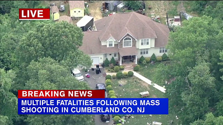 Multiple fatalities following shooting at NJ house party