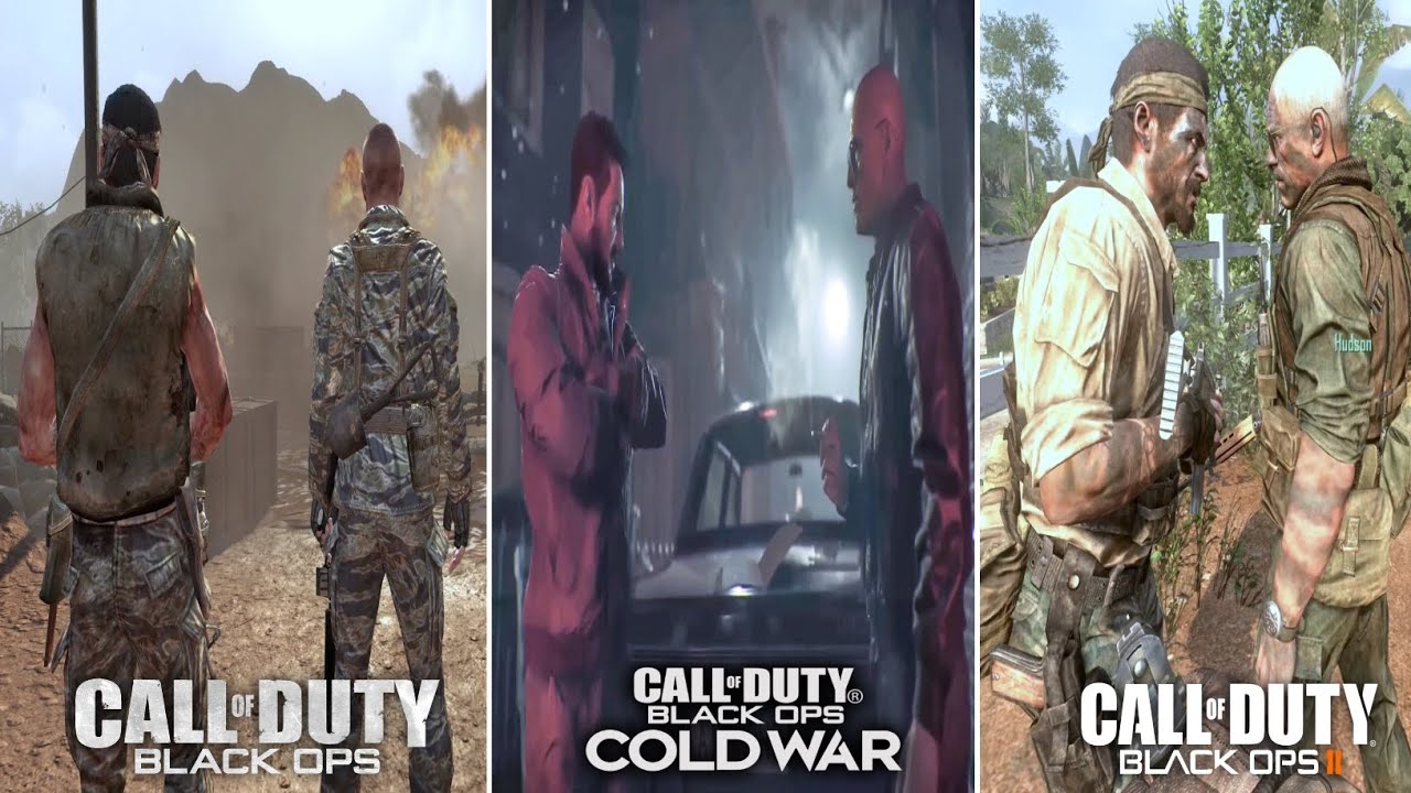 BEST OF HUDSON AND WOODS Moments 1960S To 1980S in Call Of Duty Black