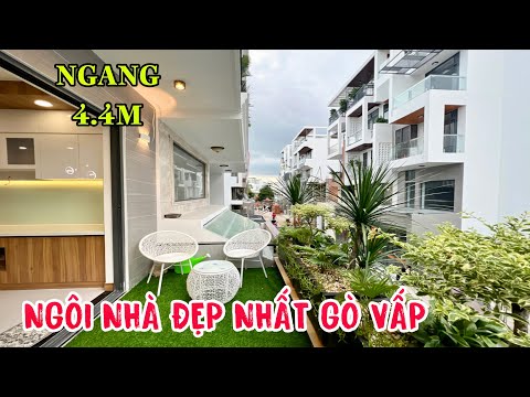 Video Bán nhà Gò Vấp | Nhà phố Hiện Đại Ngang 4.4M CHỦ XÂY Ở... - youtube