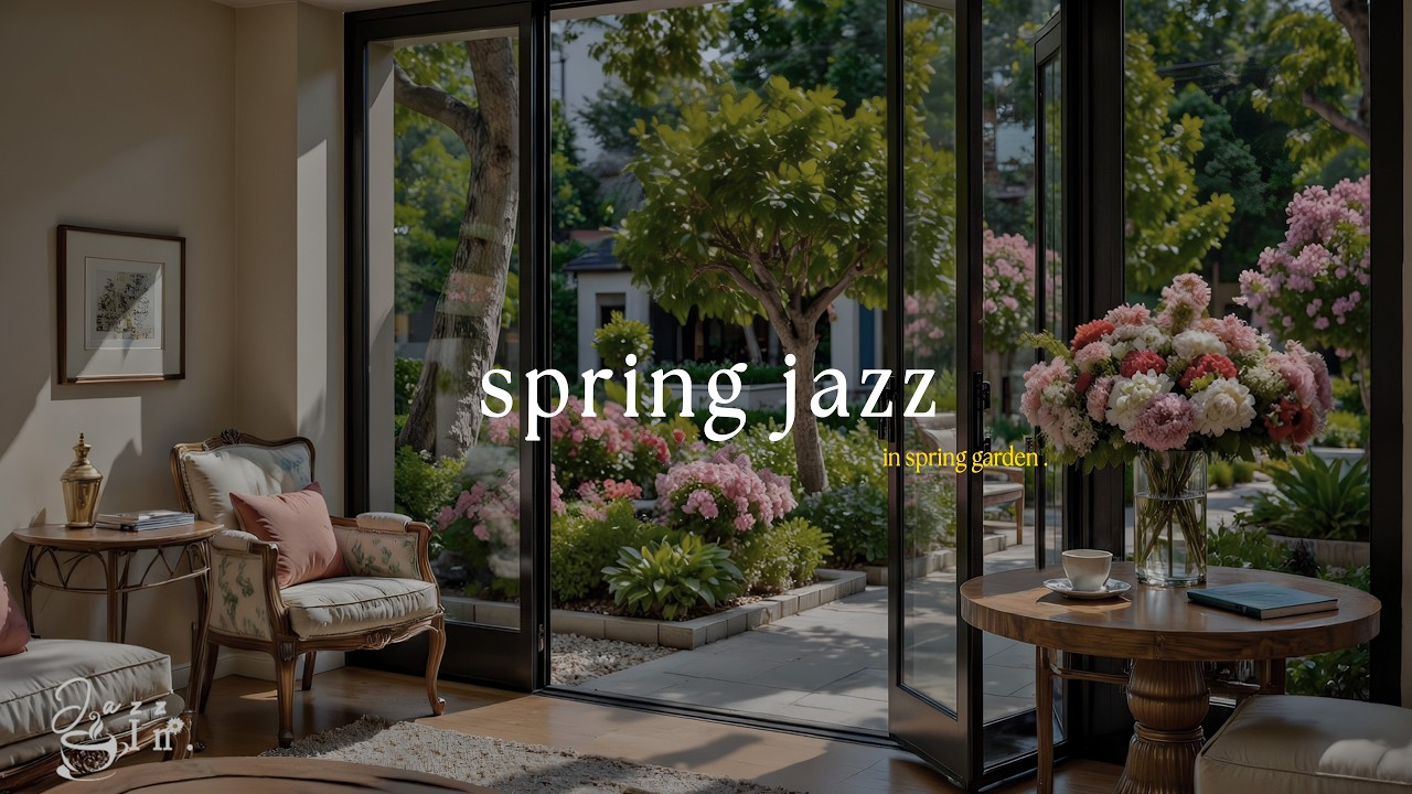 Elegant Morning Jazz Café ☀️ Calm Jazz with Natural Ambience for Work, Study & Positive Mood