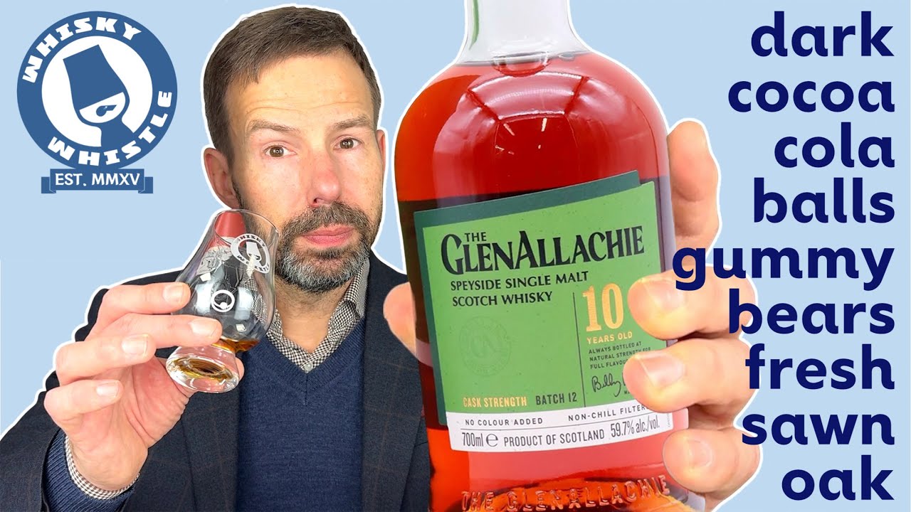 Обзор GlenAllachie 10 Cask Strength Batch 12 | Содержит PX, красное вино и дубовые бочки (59,7%)