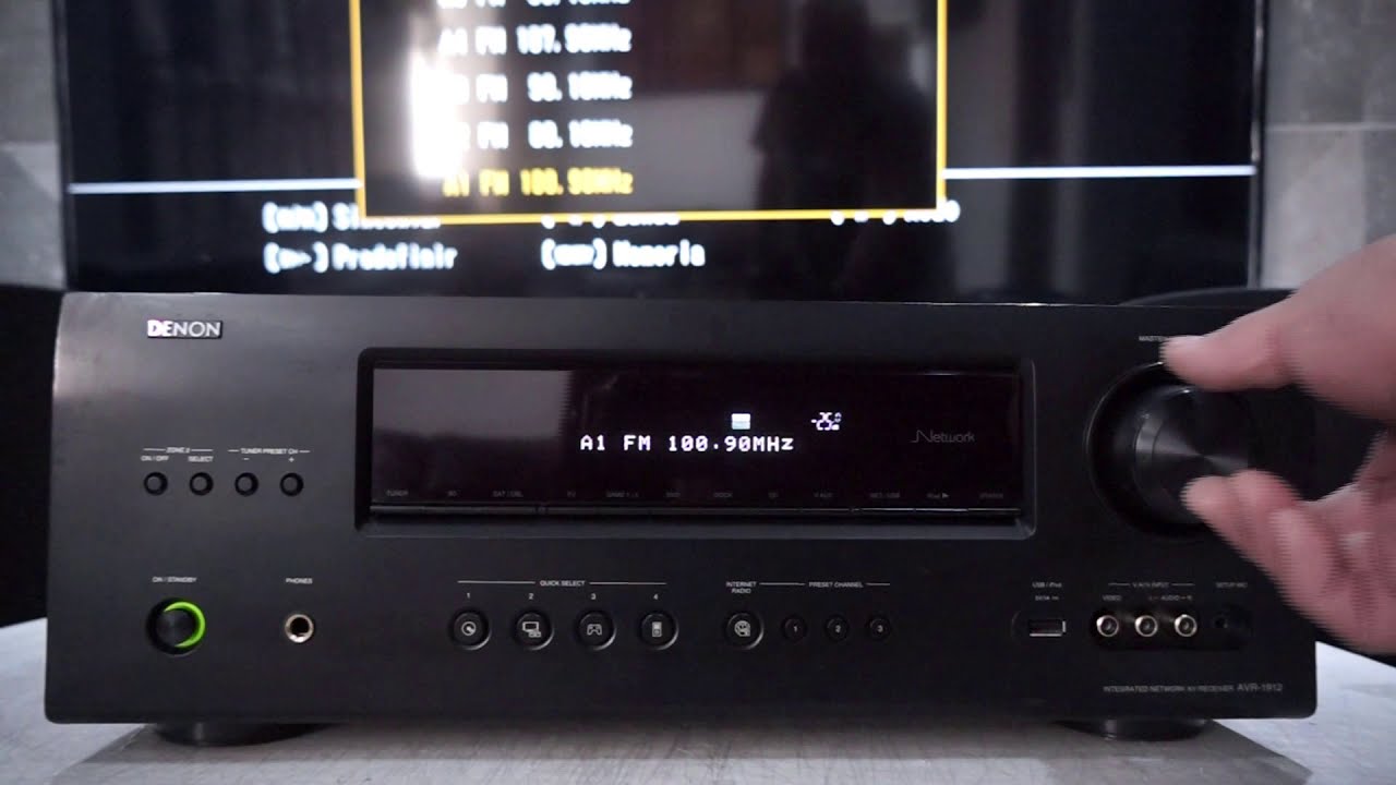 AMPLIFICADOR DENON AVR 1912 