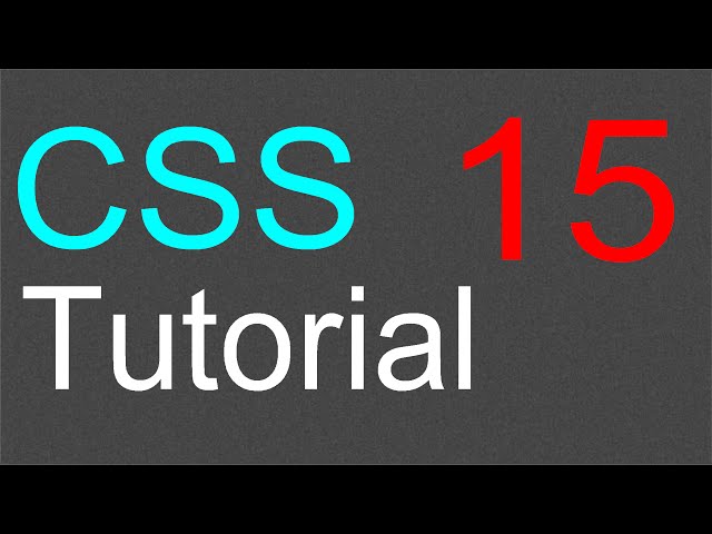 CSS Tutorial for Beginners - 15 - More on Font sizes