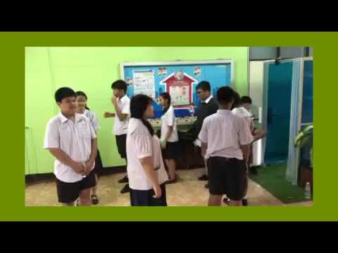 รําวงมาตรฐานประกอบเพลง คืนเดือนหงาย และเพลง ยอดชายใจหาญ /โรงเรียนมัธยมวัดสิงห์ ชั้นม.3/11