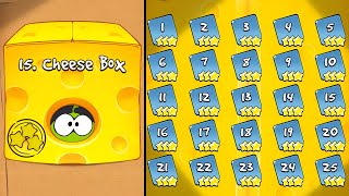 Cut the Rope GOLD - Chapter 15 Cheese Box - All 25 Levels (15-1 to 15-25) 3 Stars Walkthrough screenshot 5
