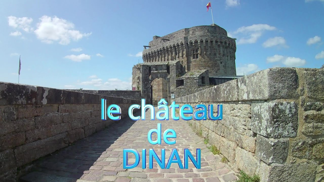 Le château de Dinan en Bretagne