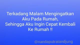 Status WhatsApp Rindu Rumah