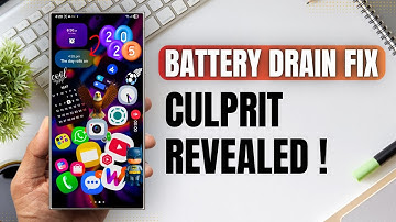 Samsung Battery Drain Fix for One UI 7 - Culprit Revealed !