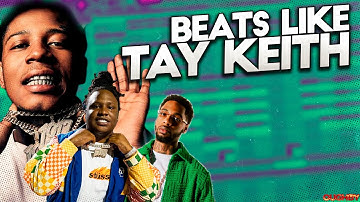 How TAY KEITH Makes MEMPHIS BEATS FOR BIG SCARR (Key Glock, BandPlay) | Fl Studio Tutorial