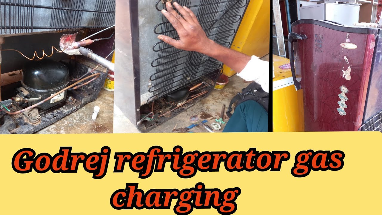 godrej refrigerator no cooling/godrej fridge cooling problem/ how to gas charging in