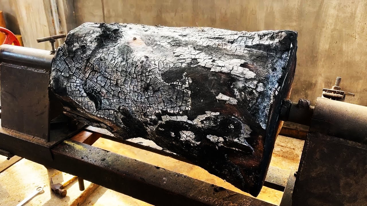 Woodturning Turn A Burning Piece Of Wood Into A Work Of Art With A Wood ...