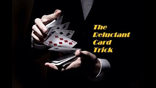 The Reluctant Card trick  #magictricks #Foolus #davidcopperfield