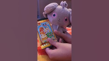 Pokemon Pack Opening With Espurr #pokemon #espurr #plush  #pokemonpackopening #shorts #rng