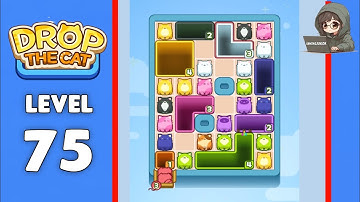 Drop The Cat level 75 solution 