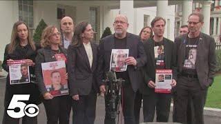 Family members of Americans held hostage by Hamas meet with Biden