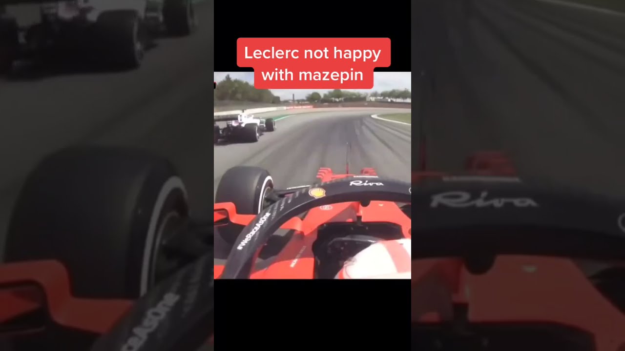 Leclerc's Not Happy With Mazespin💔