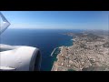 Landing at Sunny Rhodes in Ryanair Boeing 737-800