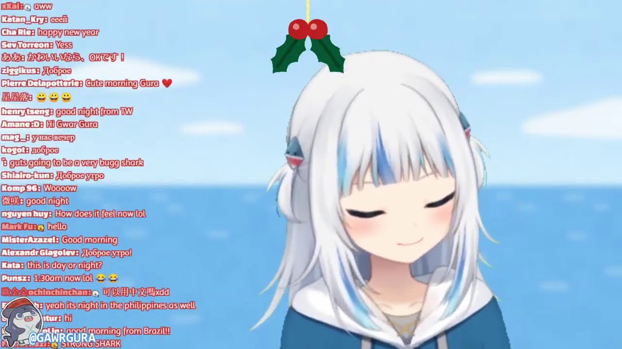 【Gawr Gura】剛睡醒的鯊鯊【中文字幕】【HololiveEN】