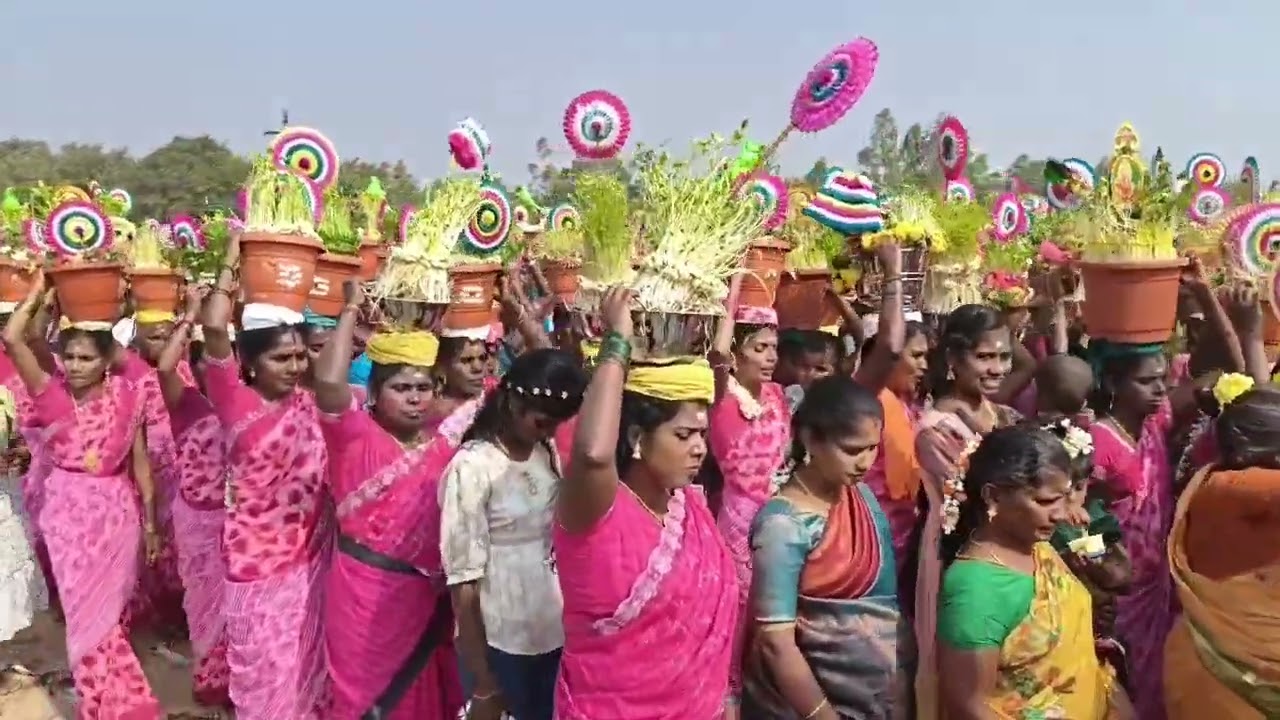 ஸ்ரீ அருள்மிகு வீரமாகாளி அம்மன் கோவில் கும்பாபிஷேக விழா முன்னிட்டு முளைப்பாரி எடுத்தல்.